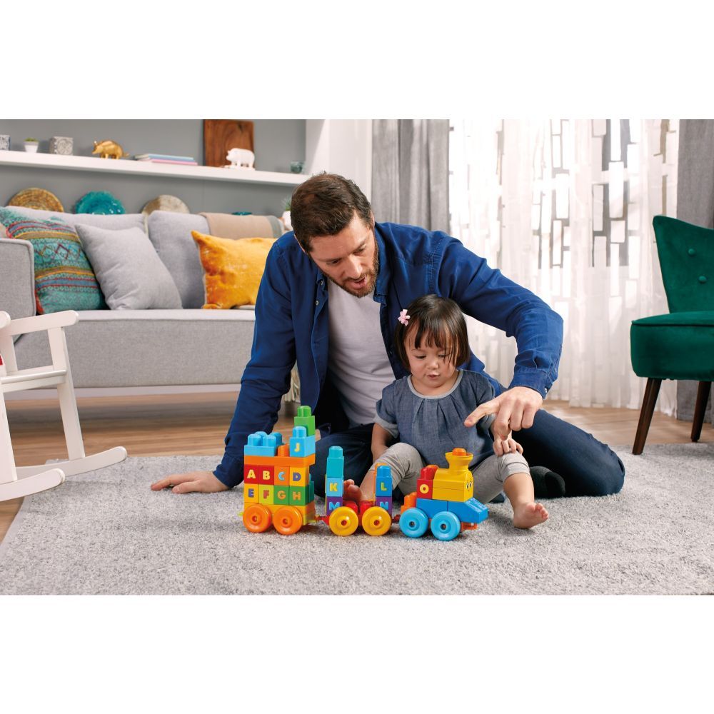 Mega Bloks ABC Musical Train - 50pcs