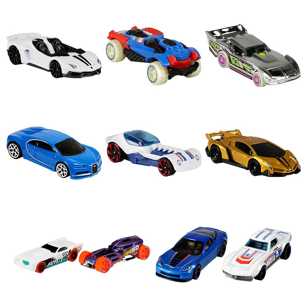 Hot Wheels - 1/64 Set of 2 Toy Vehicles - Assorted