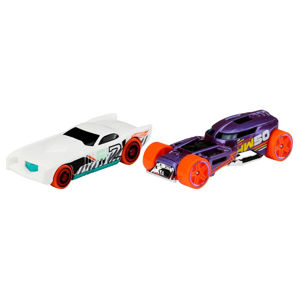 Hot Wheels - 1/64 Set of 2 Toy Vehicles - Assorted