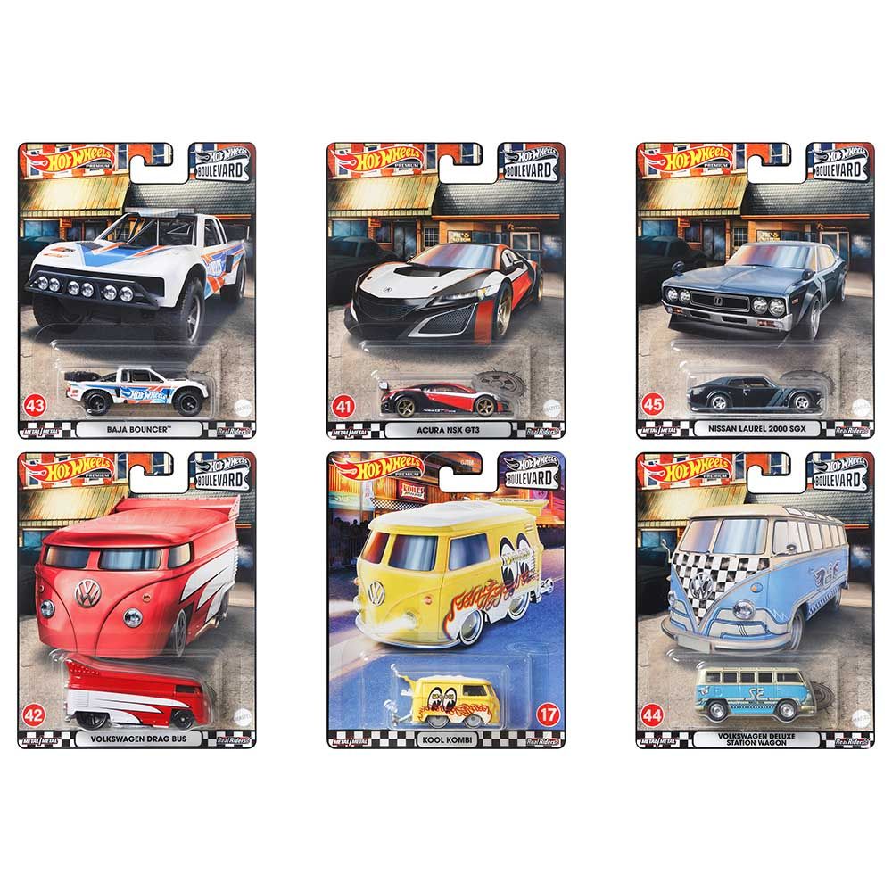 Hot Wheels - Premium Boulevard Assorted 1pc