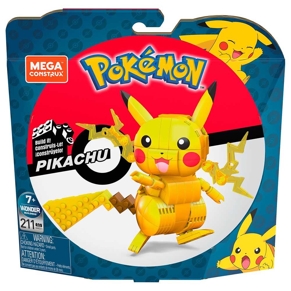 Pokemon - Mega Construx Pokemon Pikachu Building Set