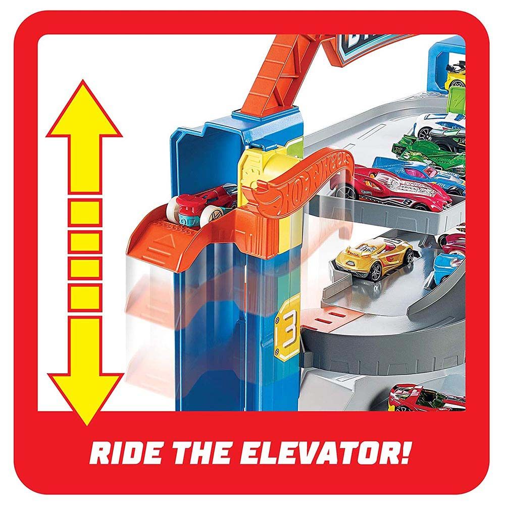 Hot Wheels - Stunt Garage Play Set