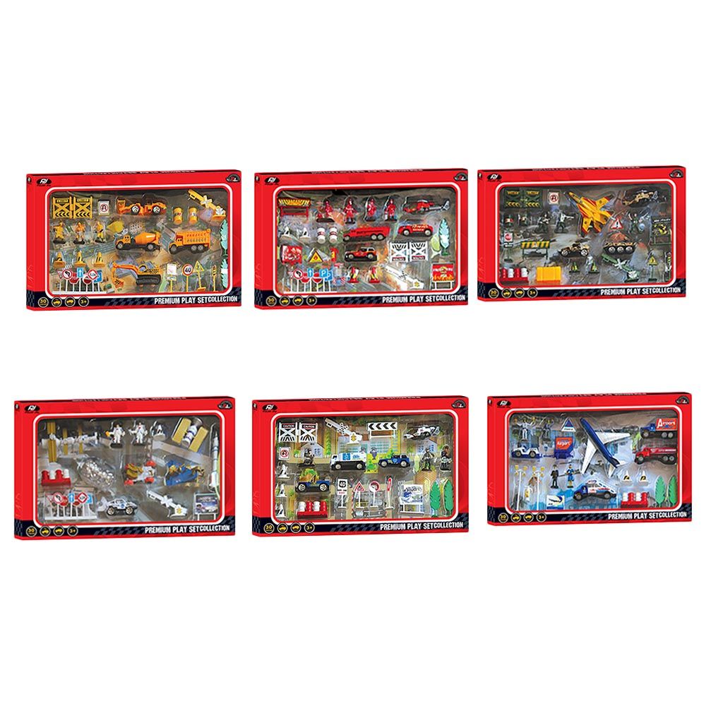 Power Joy - Vroom Vroom  Premium Play Set - Assorted 1pc