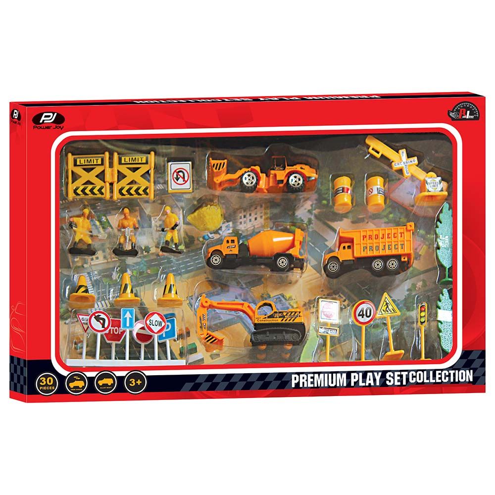 Power Joy - Vroom Vroom  Premium Play Set - Assorted 1pc