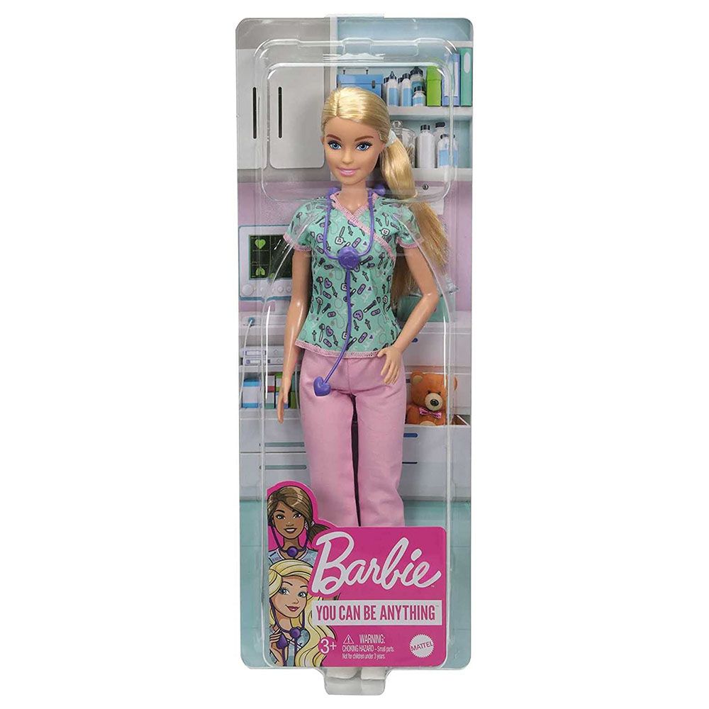 Barbie - Nurse Blonde Doll