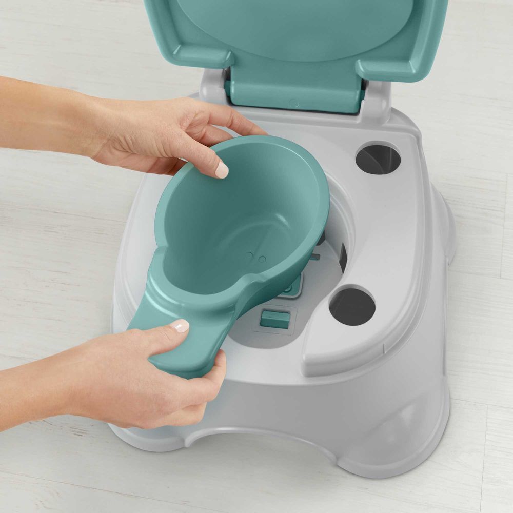 Fisher Price - 3-In-1 Potty Training Toilet Ring & Stepstool