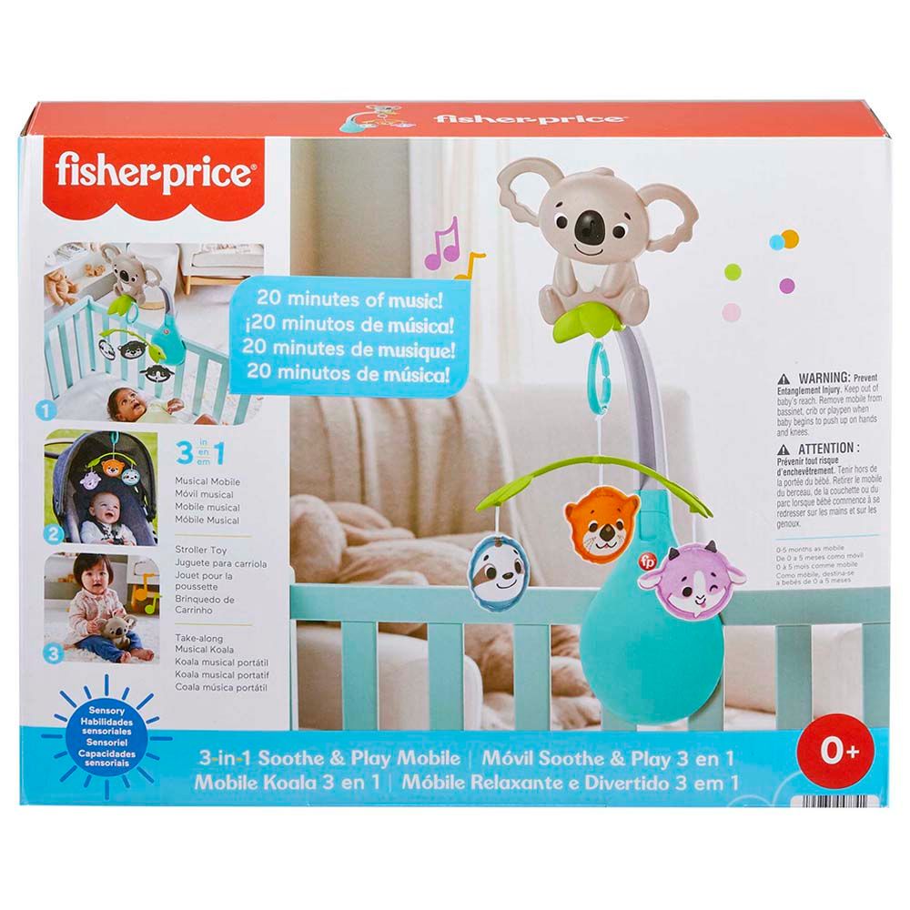 Fisher Price - 3-In-1 Soothe & Play Mobile