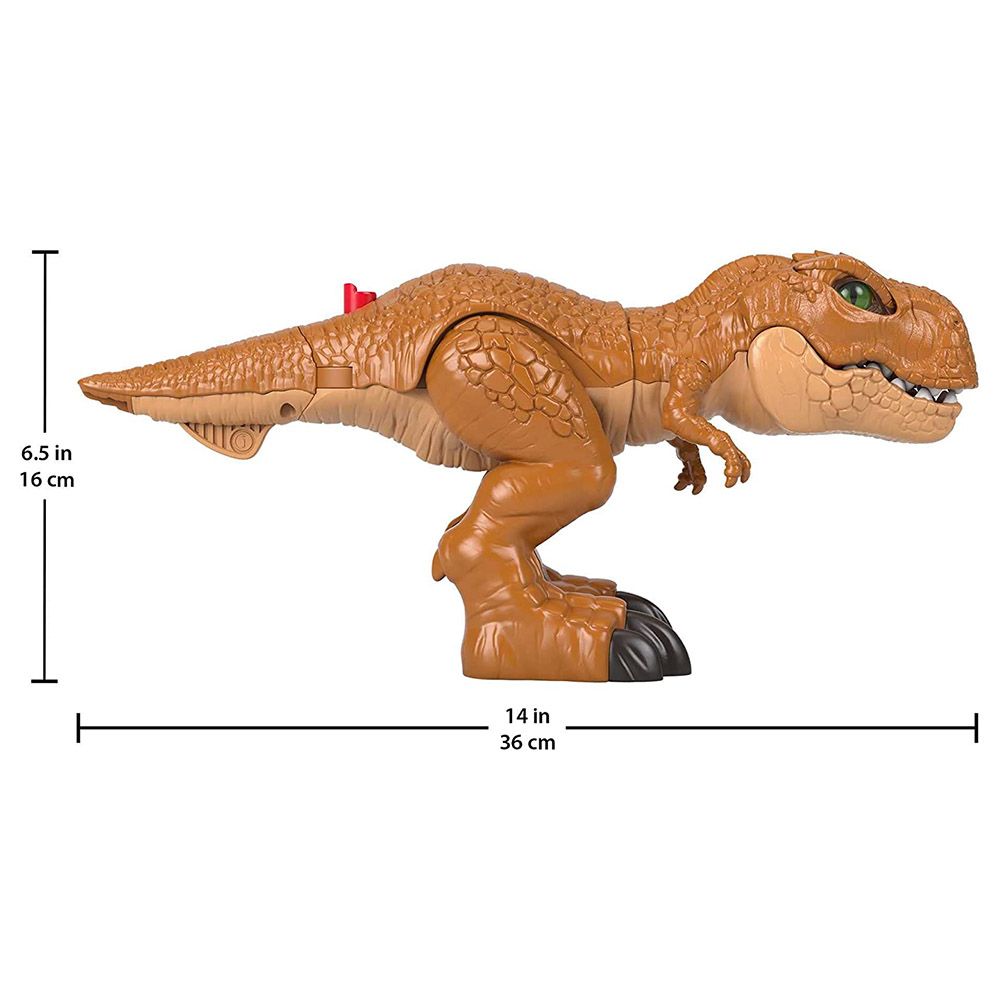 Mattel - JW Thrashin Action T Rex Dinosaur Figure