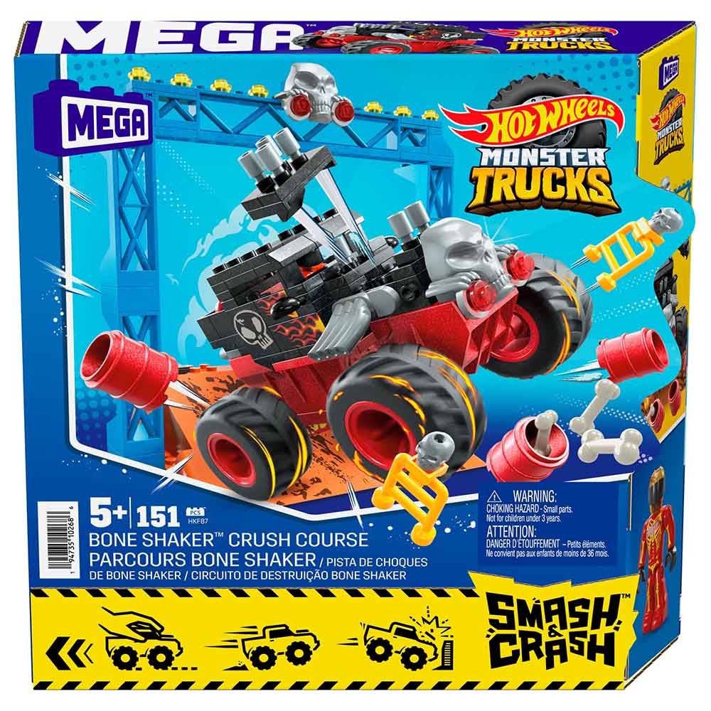 Mega Bloks - Mega Hot Wheels Smash N Crash Bone Shaker Crush Course