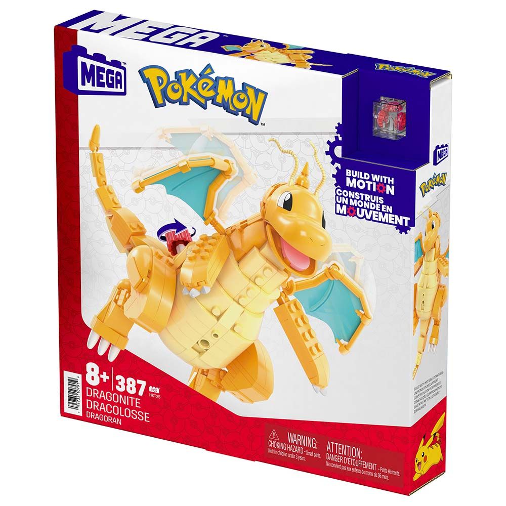 Pokemon - Mega Pokemon Dragonite Building Set - 387 pcs