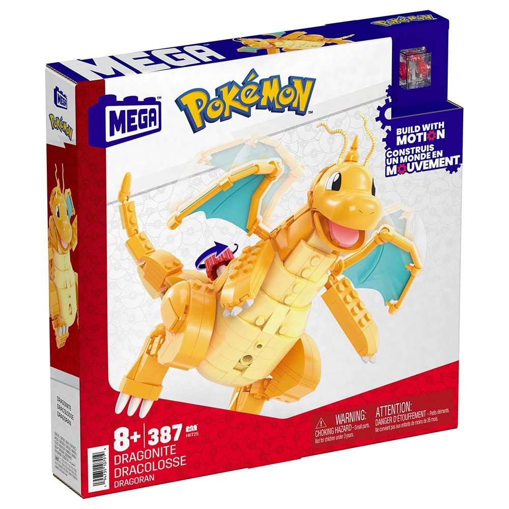 Pokemon - Mega Pokemon Dragonite Building Set - 387 pcs