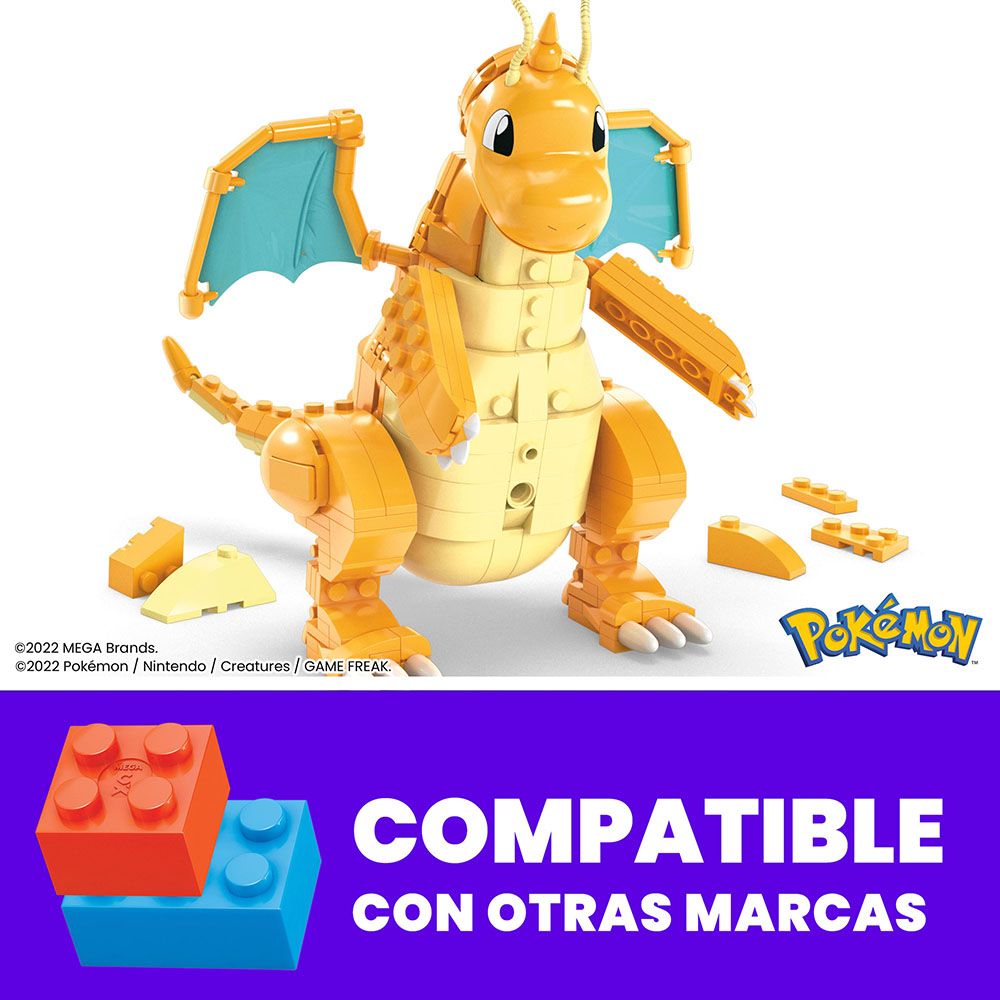 Pokemon - Mega Pokemon Dragonite Building Set - 387 pcs