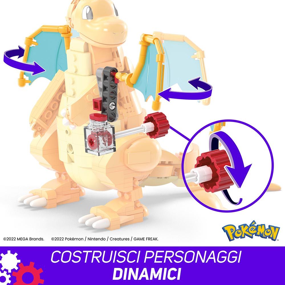 Pokemon - Mega Pokemon Dragonite Building Set - 387 pcs