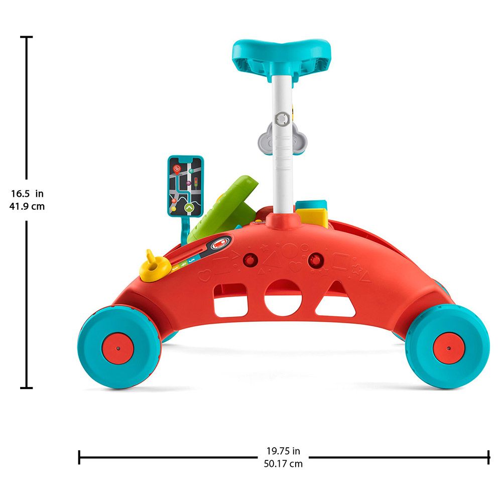 Fisher Price - 2-Sided Steady Speed Walker