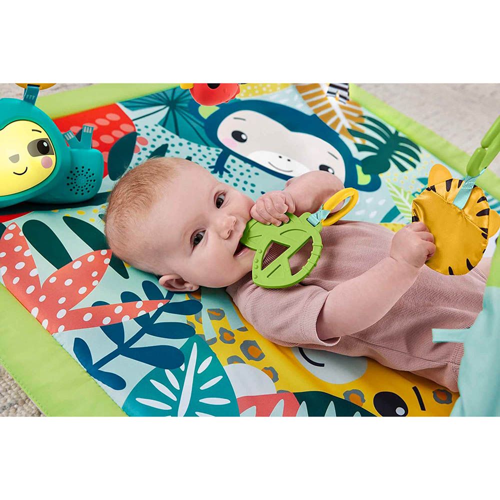 Fisher Price - 3-In-1 Rainforest Sensory Gym