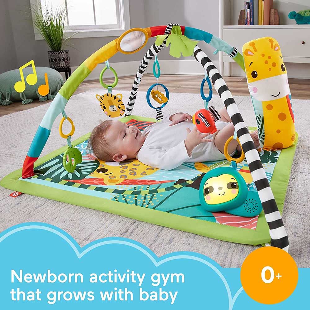 Fisher Price - 3-In-1 Rainforest Sensory Gym