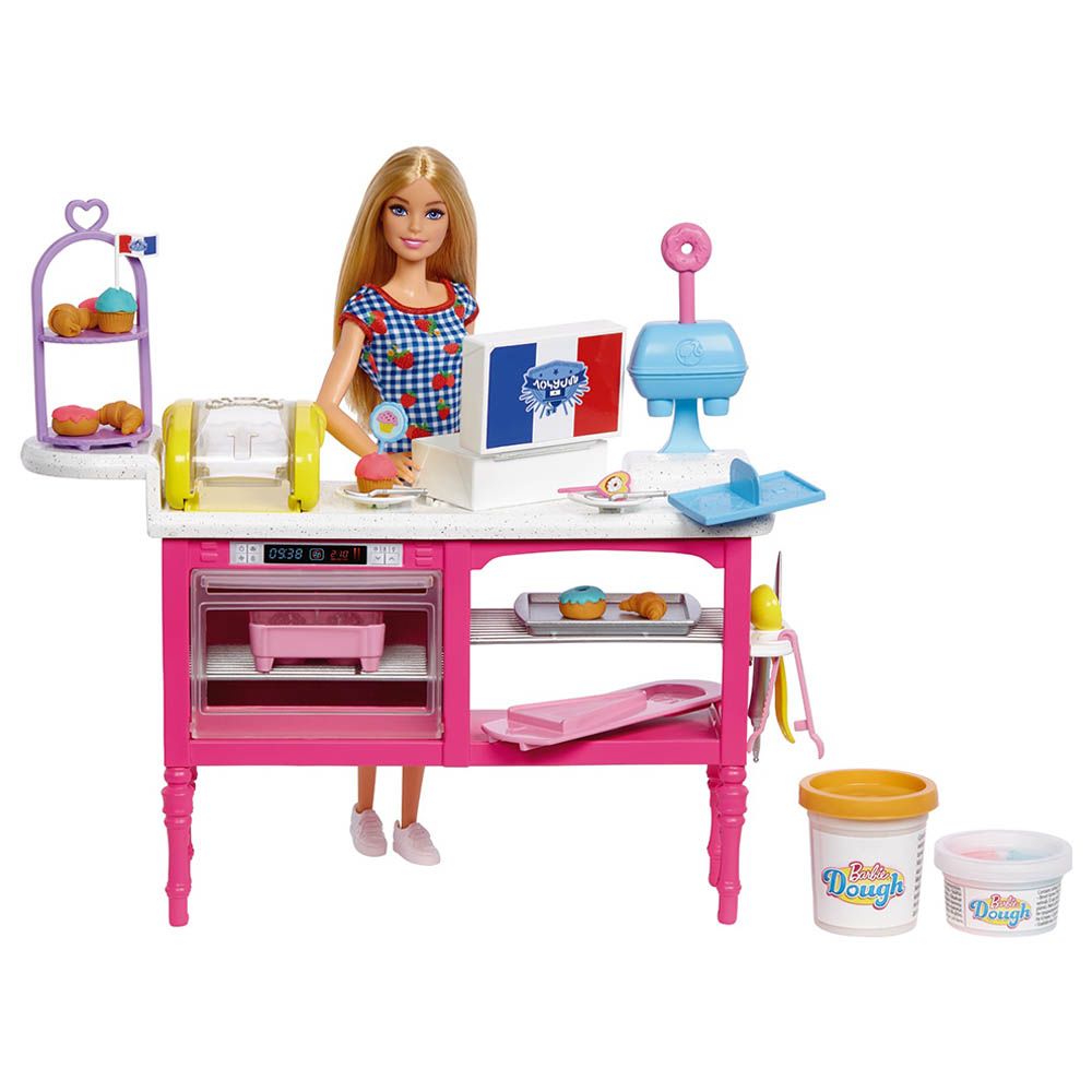 Mattel - Barbie Buddy's Cafe Playset