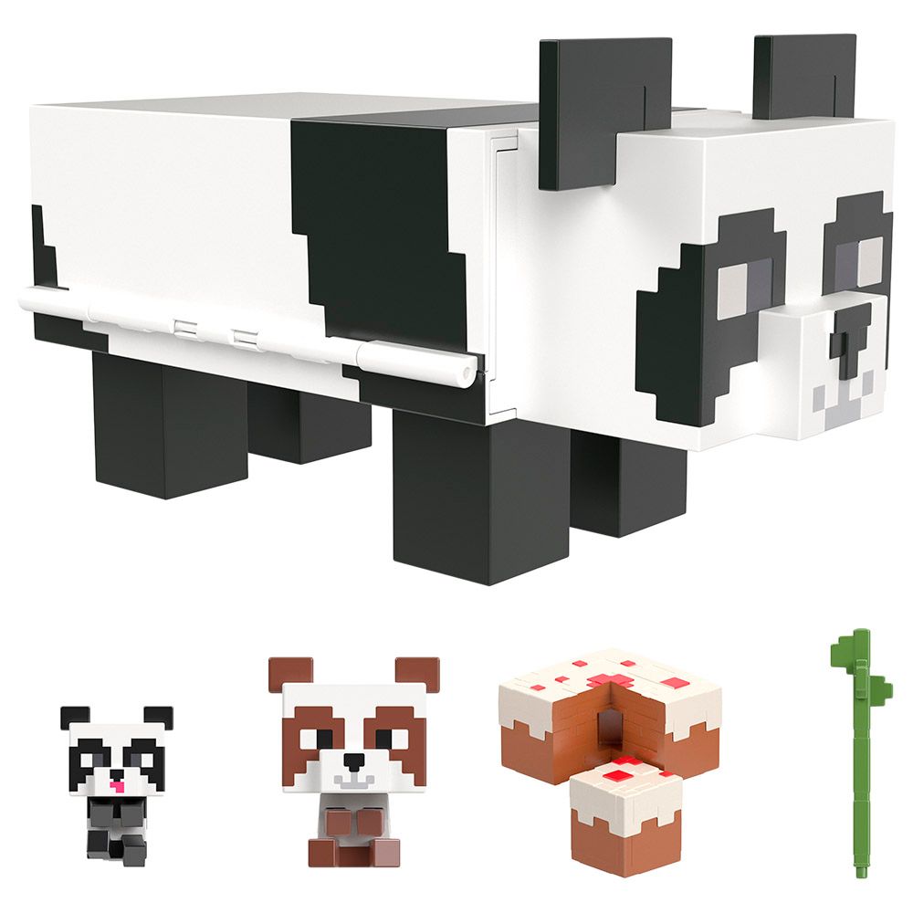 Minecraft - Mob Head Minis Panda Playhouse Set