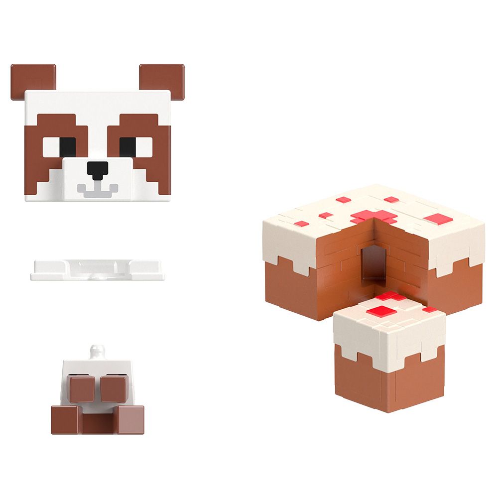 Minecraft - Mob Head Minis Panda Playhouse Set