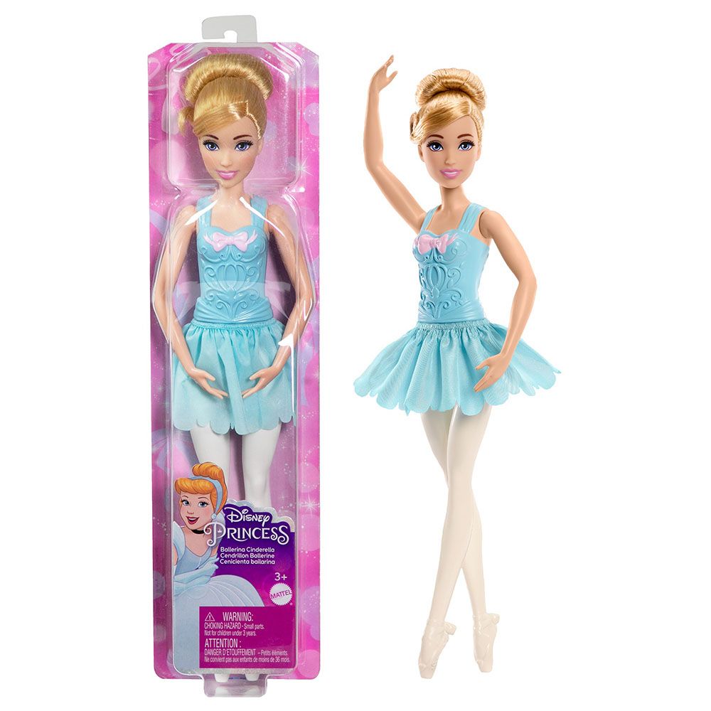 Mattel - Disney Princess Fashion Opp Ballerina Doll - Cinderella