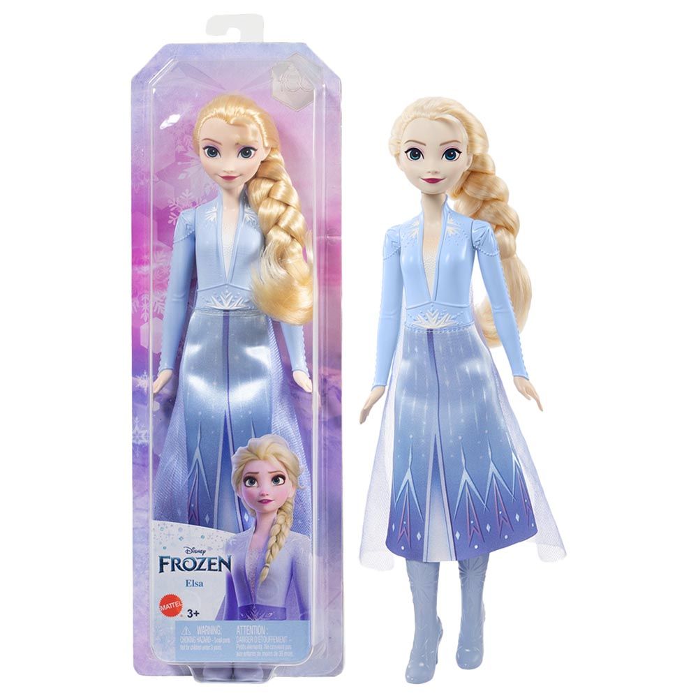 Mattel - Disney Frozen Fashion Dolls Core - Elsa 2 Travel Look