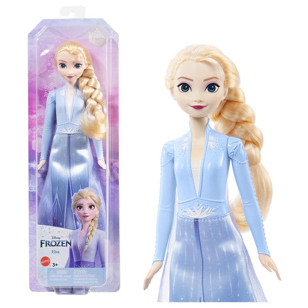 Mattel - Disney Frozen Fashion Dolls Core - Elsa 2 Travel Look