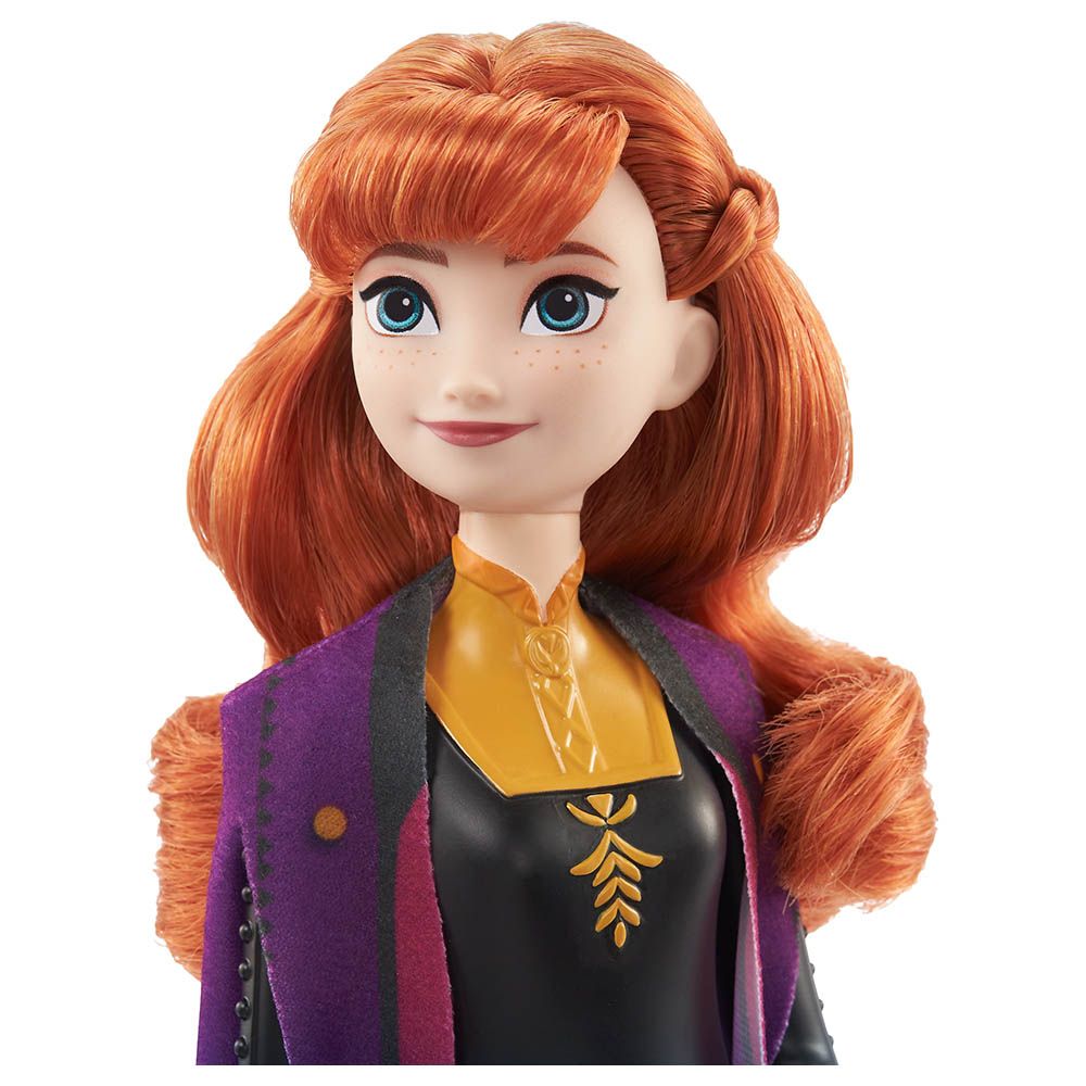 Mattel - Disney Frozen Fashion Dolls Core - Anna 2 Travel Look