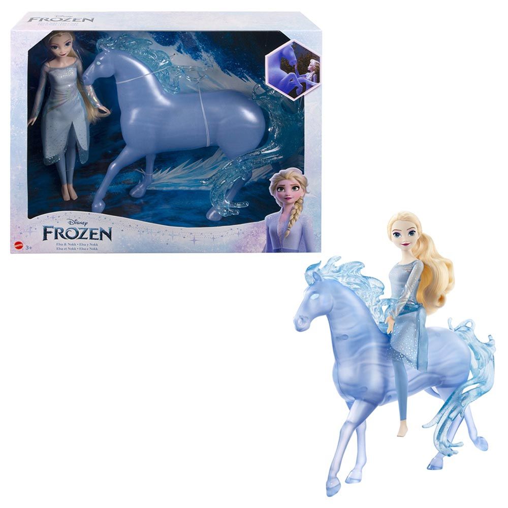 Mattel - Frozen Fashion Doll Elsa & Nokk Horse Set