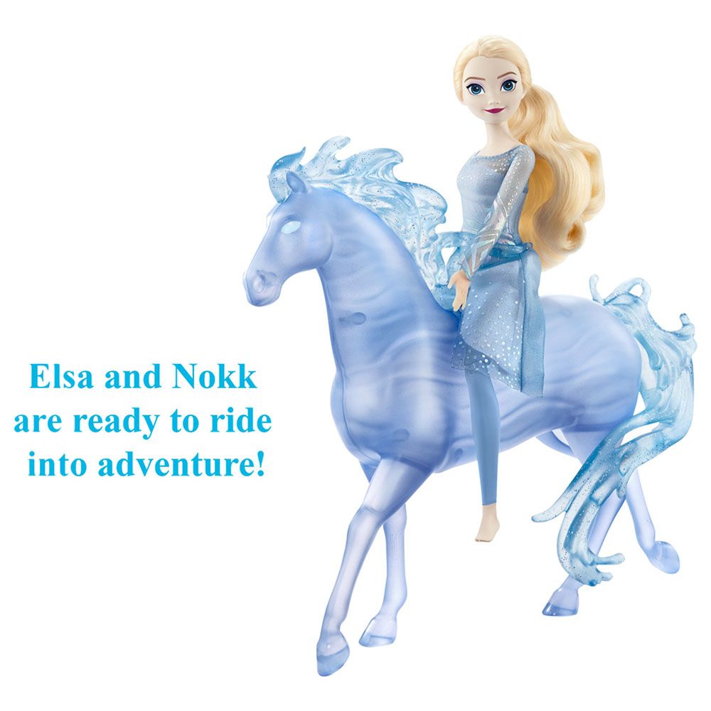 Mattel - Frozen Fashion Doll Elsa & Nokk Horse Set