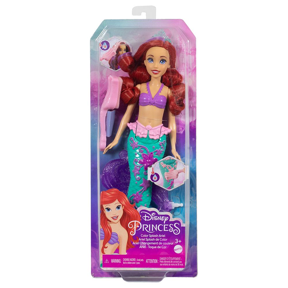 Mattel - Disney Princess Ariel Hair Feature Doll