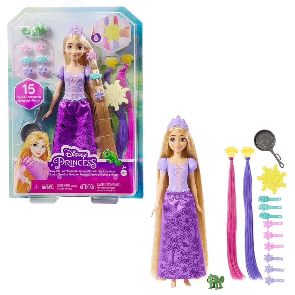 Mattel - Disney Princess Rapunzel Feature Doll Playset