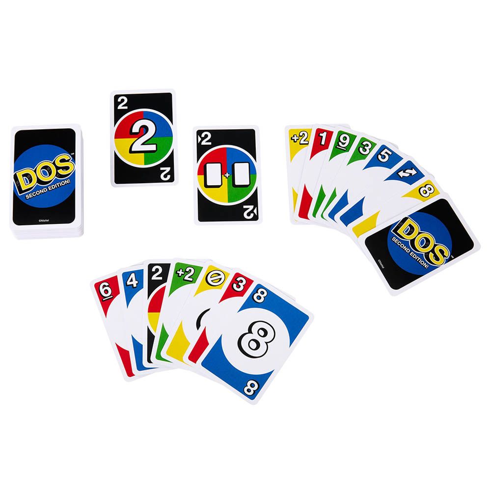 Mattel - UNO DOS Second Edition Card Game