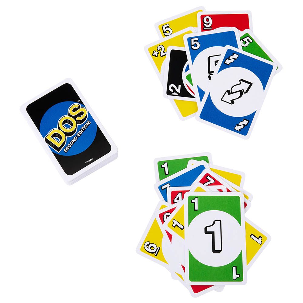 Mattel - UNO DOS Second Edition Card Game