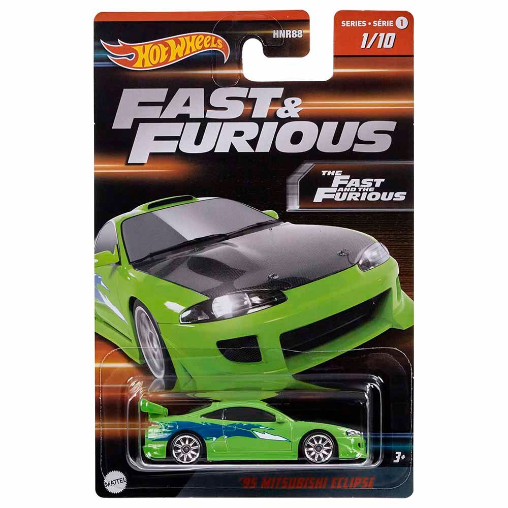 Hot Wheels - 1/64 Cars Fast & Furious Scale Vehicle - Assorted 1pc