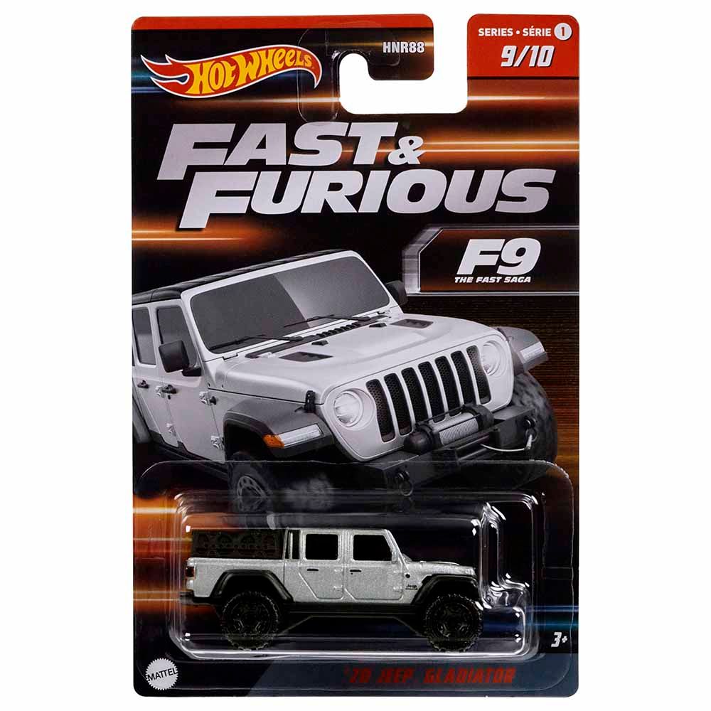 Hot Wheels - 1/64 Cars Fast & Furious Scale Vehicle - Assorted 1pc