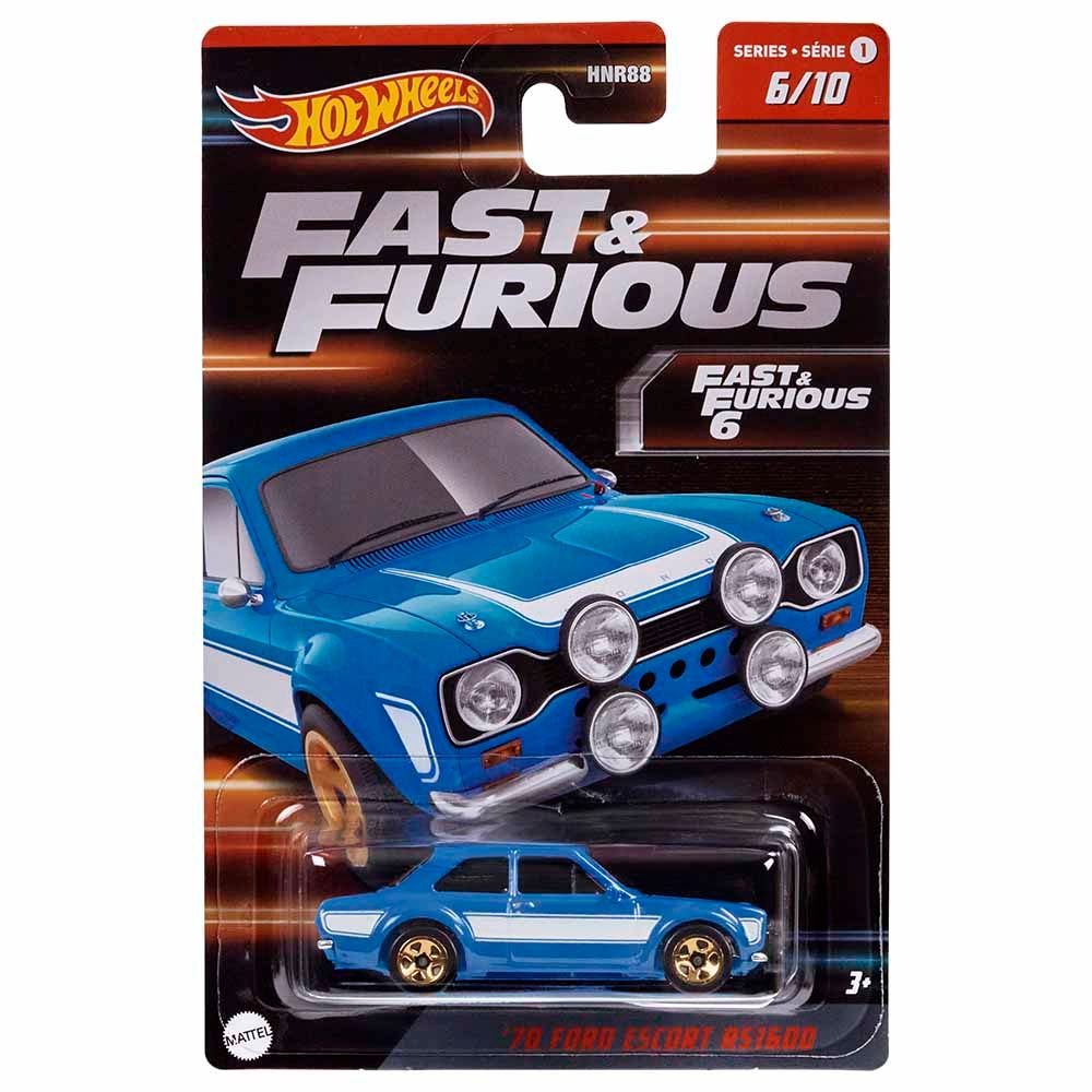 Hot Wheels - 1/64 Cars Fast & Furious Scale Vehicle - Assorted 1pc