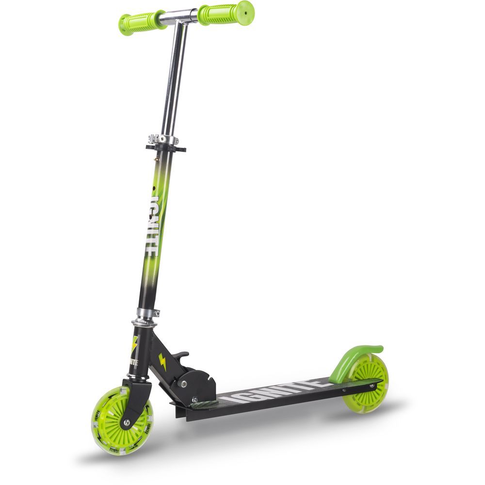 Mondo - Ignite Flow 2-Wheeler Scooter Combo Pack - Green