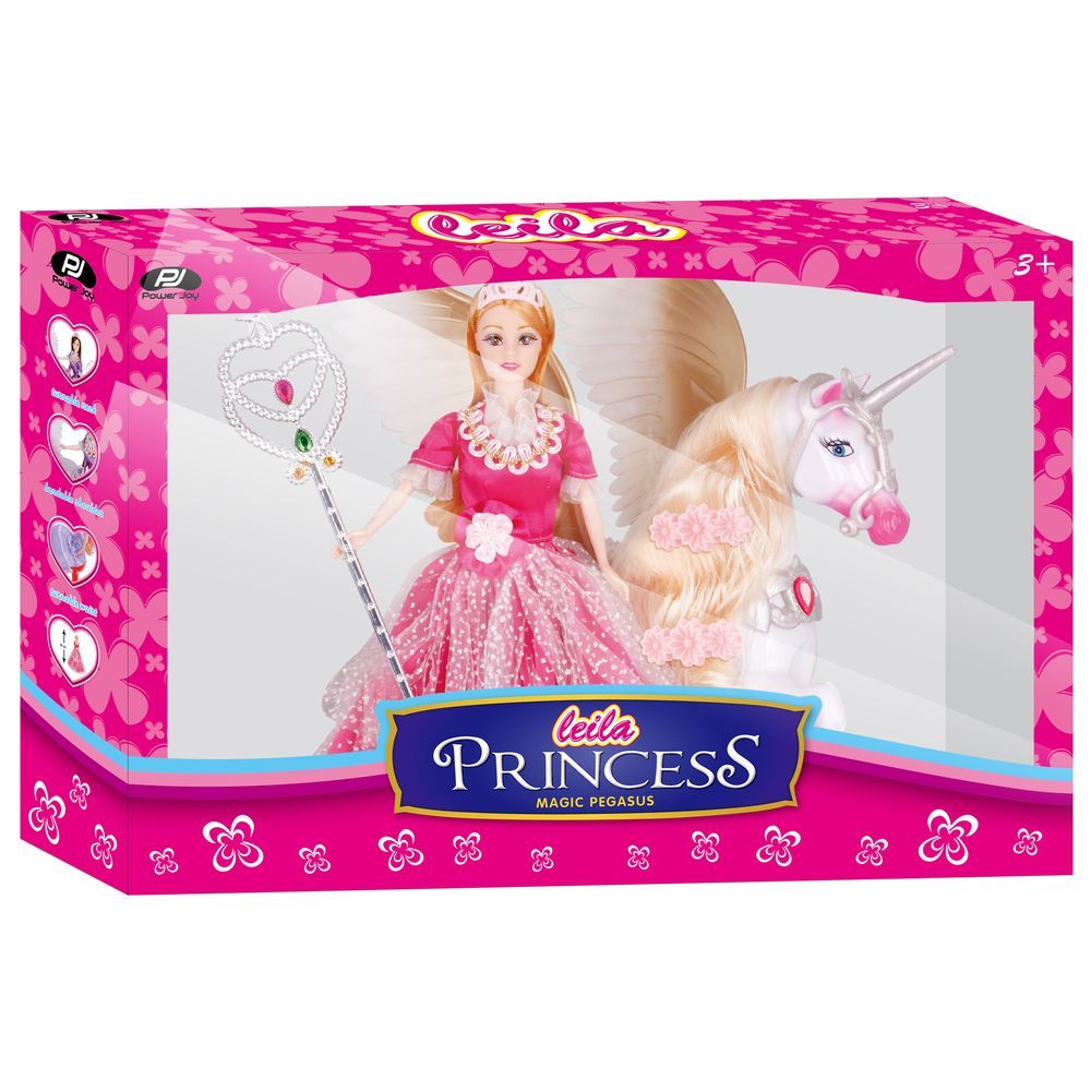 Power Joy - Leila Princess & Magic Pegasus 1pc - Assorted