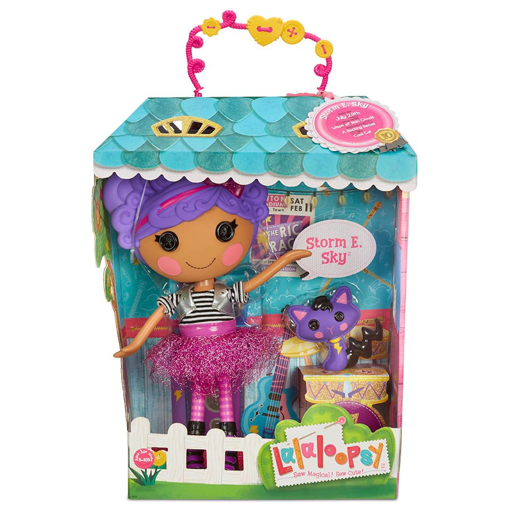 Lalaloopsy - 13-inch Large Doll Storm E. Sky With Pet