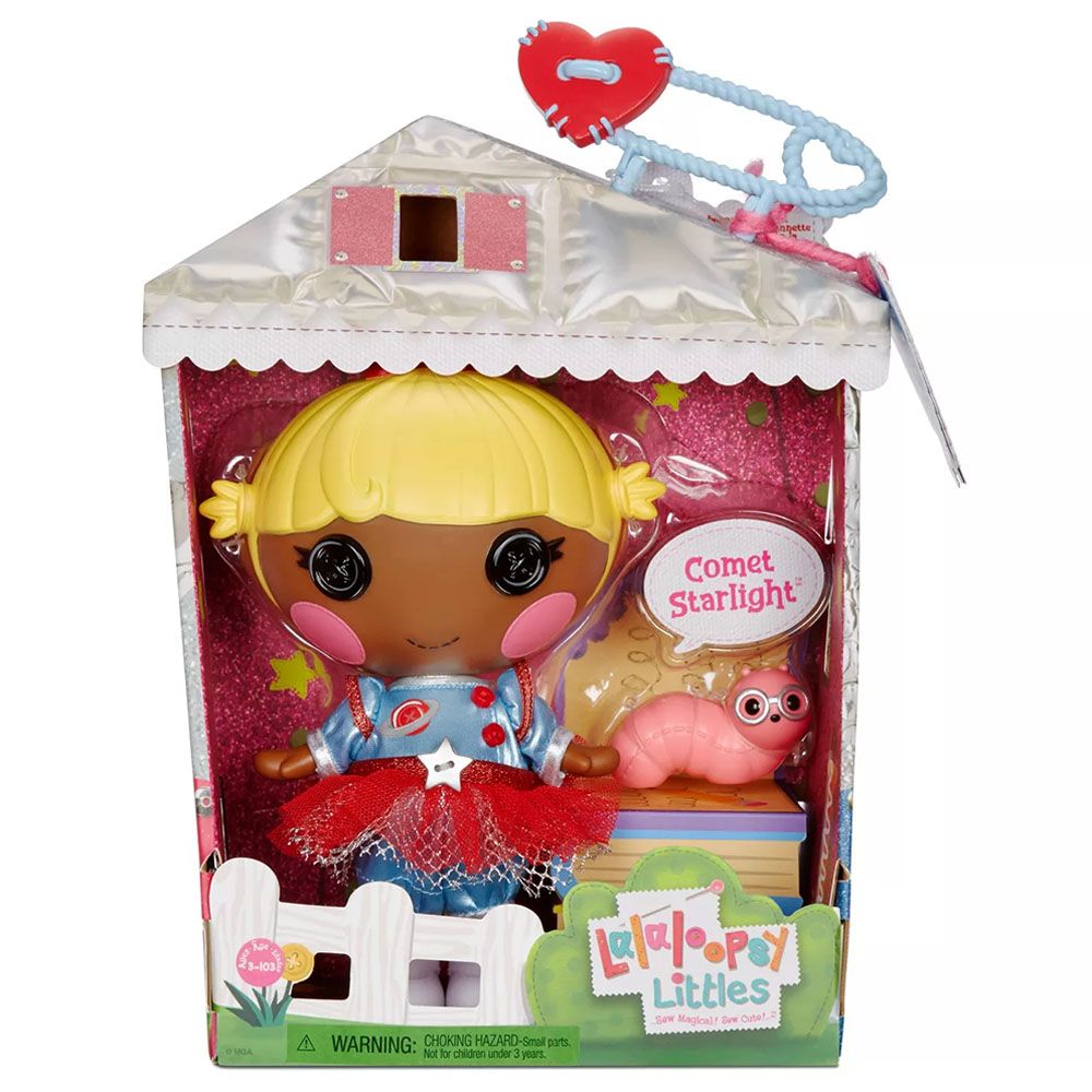 Lalaloopsy - 7-inch Littles Doll Comet Starlight With Pet