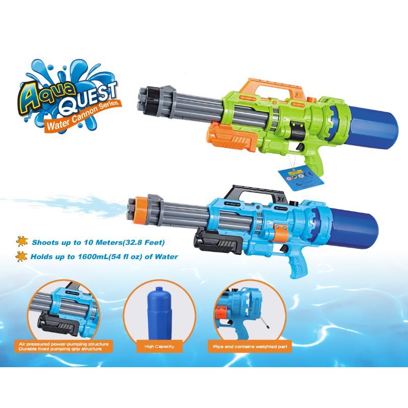 Aqua Quest - Water Toy Gun 68cm, 1pc - Assorted