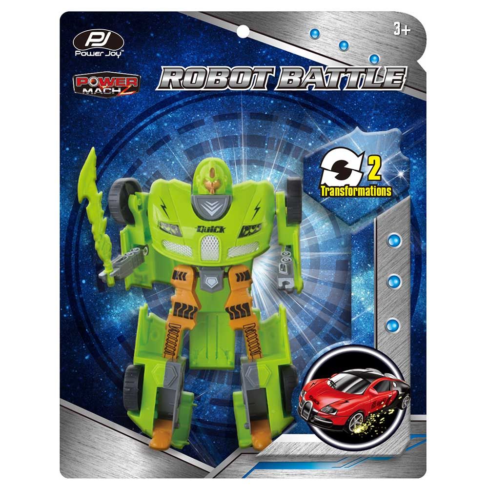 Power Joy - Power Mach Robot Battle 1pc - Assorted