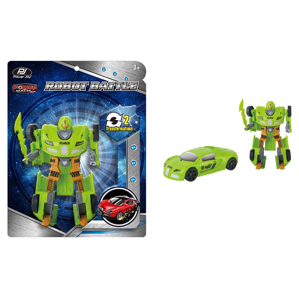 Power Joy - Power Mach Robot Battle 1pc - Assorted