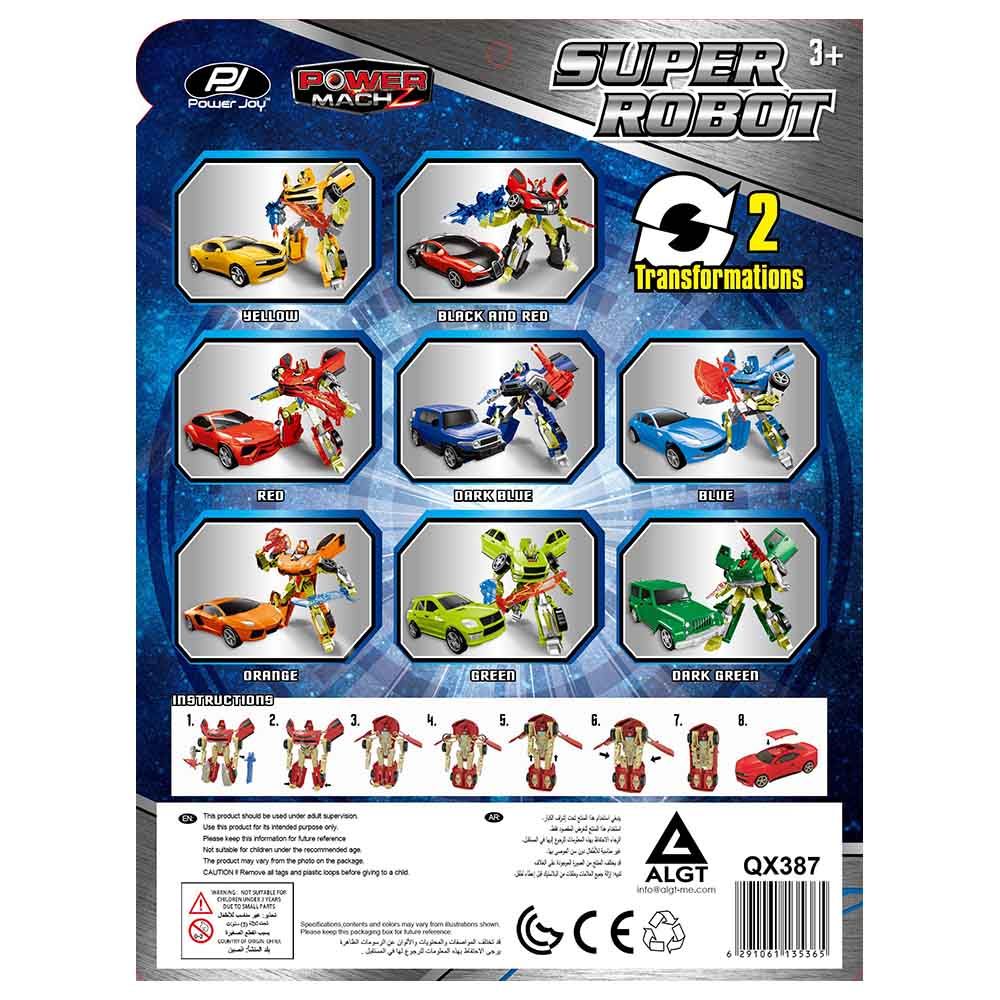 Power Joy - Power Mach Super Robot 1pc - Assorted