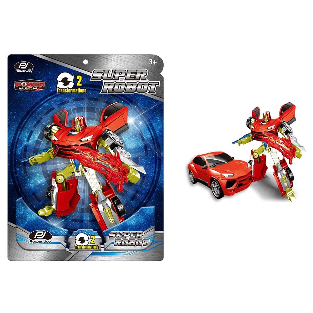 Power Joy - Power Mach Super Robot 1pc - Assorted