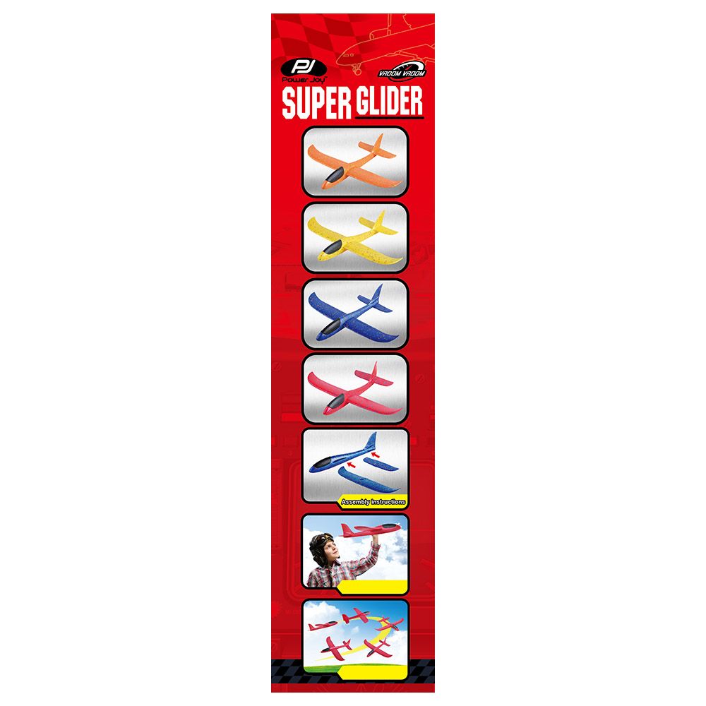 Power Joy - Vroom Vroom Super Glider - Assorted 1pc