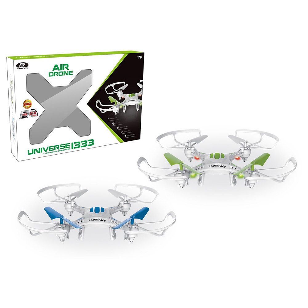 Power Joy - RC Drone Quad 4Ch 2.4GHz - Assorted