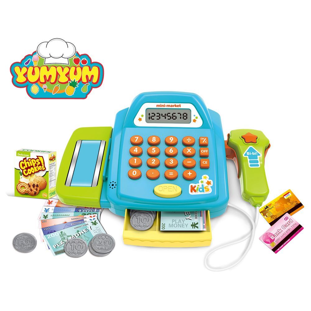 Power Joy - B/O Yumyum Cash Register Mini Market