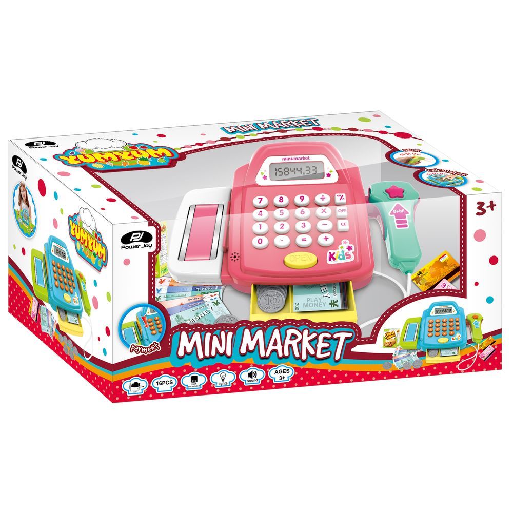 Power Joy - B/O Yumyum Cash Register Mini Market