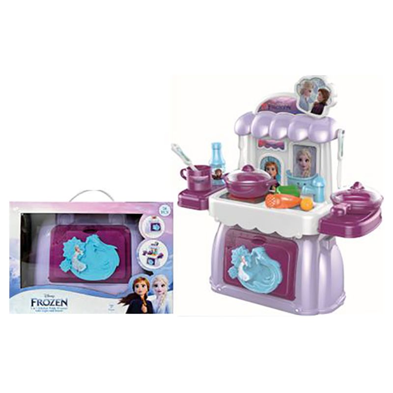 Disney - 2-In-1 Frozen Kitchen Table Playset Light - 26pcs